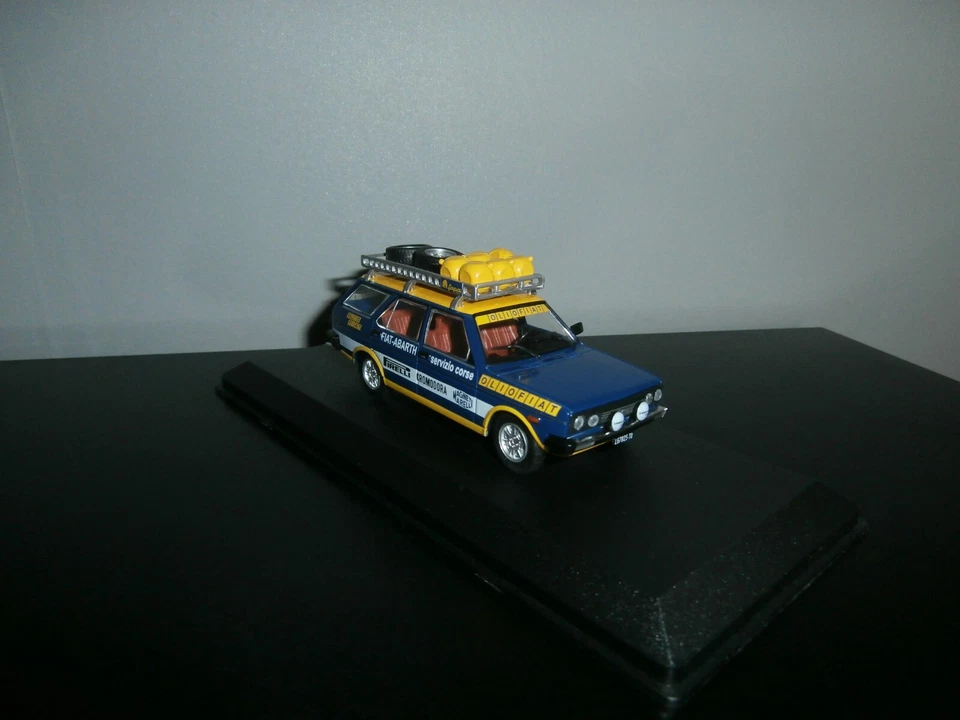 ASSISTANCE RALLYE FIAT 131 PANORAMA TEAM OLIO FIAT 1/43e - Photo 4/4