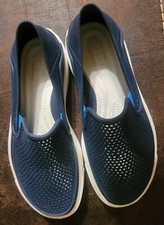 Crocs CitiLane Roka Navy Blue Slip On Shoes Kids Size 6 Used