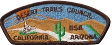 Desert Trails Council CA CSP Brown Bdr (AR3678)