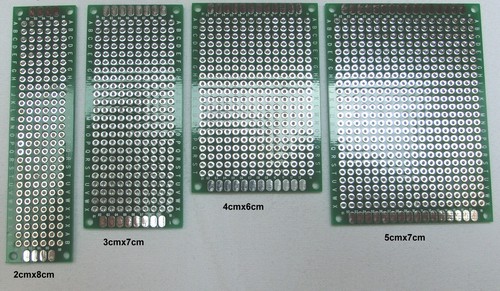 1x Leiterplatte FR-4  Doppel Seite _ Lochraster Platine _ glass fiber FR4 - Bild 5 von 7