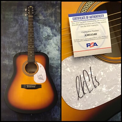 PSA Beautiful Crazy Country Star LUKE COMBS Signed 41