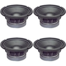 NEW (4) 6.5" Woofer Speakers 6-1/2" 8ohm six half inch polk sda SRS 1.2 TL LOT