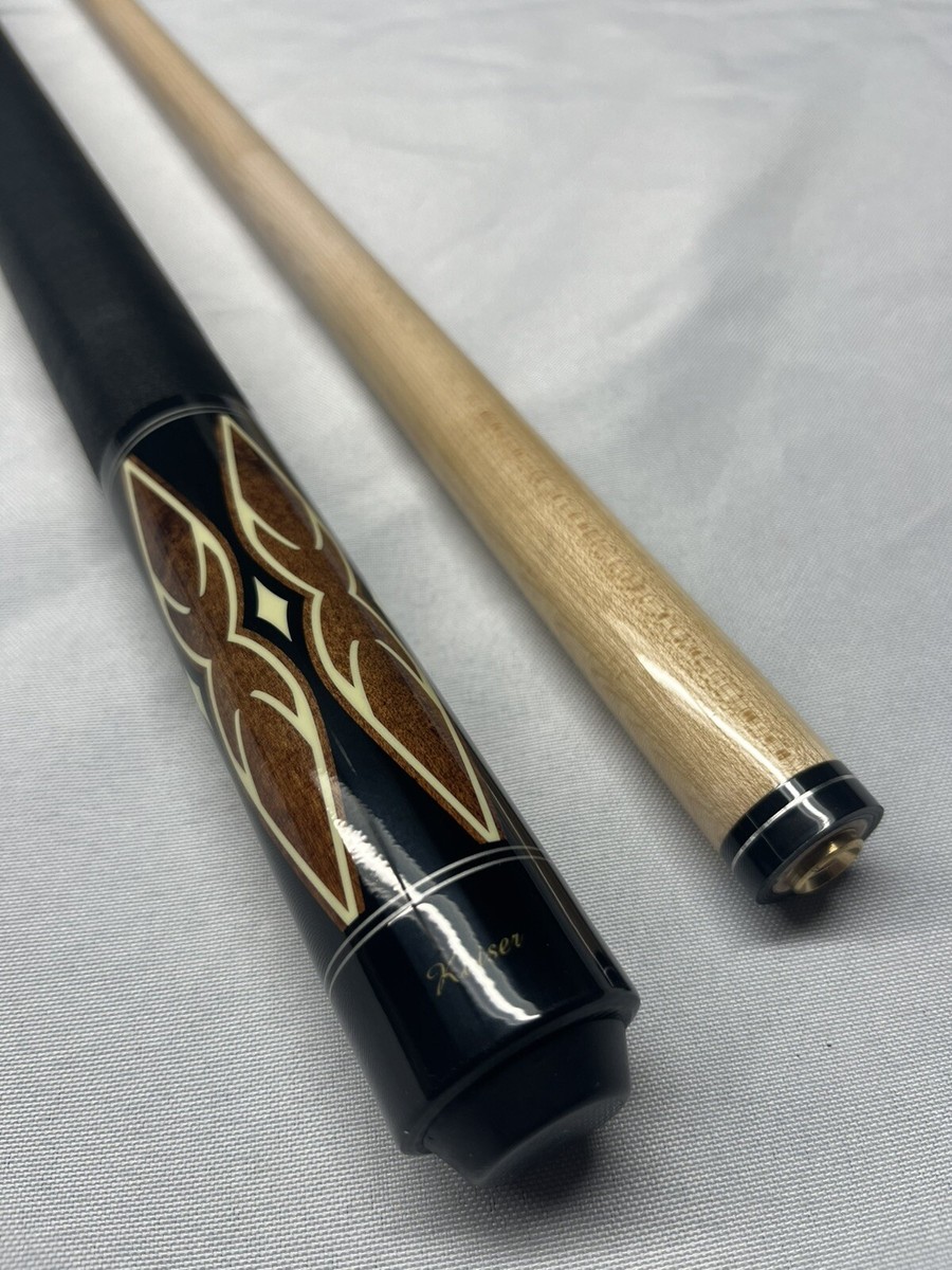 Kiaser Pool Cue Maple Shaft 2 Piece Playing Stick K249D | eBay