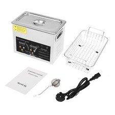 3L Digital Ultrasonic Cleaner Ultra Sonic Bath Cleaning Tank Timer Stainless