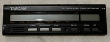 Tascam TG-7 Chromatic Guitar and Bass Tuner / Metronome Batteries Not Included 