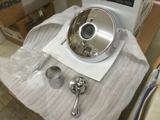 KOHLER K-T16117-4A-CP Revival Valve trim with traditional lever handle, CHROME