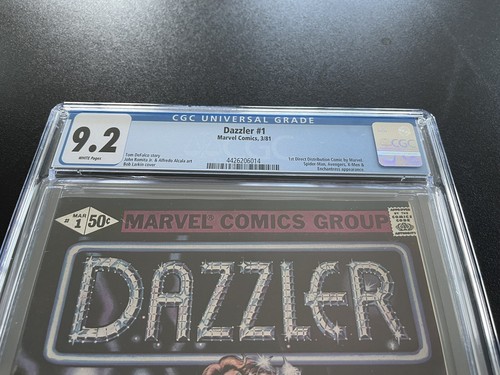 DAZZLER #1 1981 9.2/NM White Pages 1st Direct Distribution Marvel - Picture 5 of 9