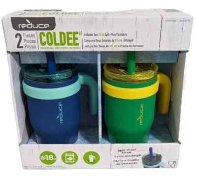 Reduce Coldee Reduce (2 Pieces) Coldee Spill-Proof Tumblers 14 oz | eBay