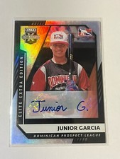 2021 Panini Elite Extra Edition Baseball SIGNATURES #182 Junior Garcia Auto
