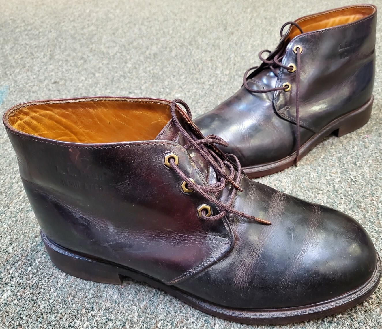 LL Bean insulated boots Oxford Shoes 
