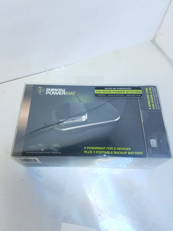 Duracell Powermat 1 para 2 dispositivos 1 batería de respaldo portátil para ipad iPhone 4/4S Foto 3 de 4