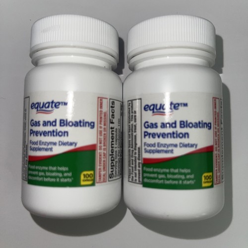 2 EQUATE GAS AND BLOATING VS. BEANO" 100 CT Exp