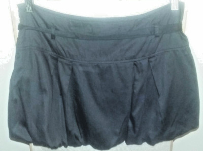 NEW Bershka Short Mini Skirt Black Medium