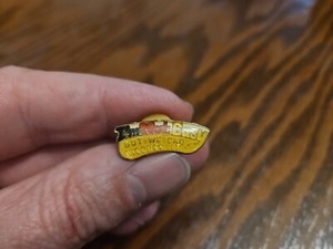 Vintage I'm Not Easy But We Can Discuss It! Lapel Jacket Hat Tie Pin Funny