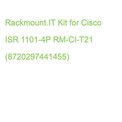 Rackmount.IT Kit for Cisco ISR 1101-4P RM-CI-T21 (8720297441455)