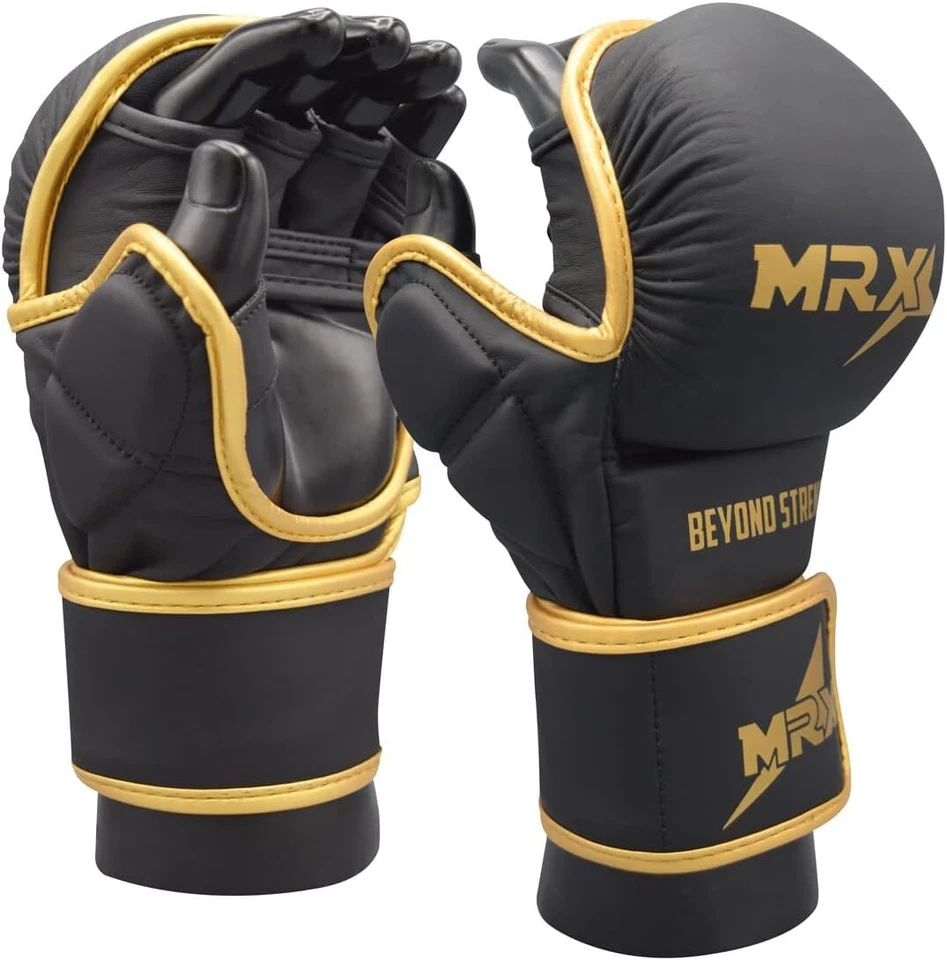 Guantes de Boxeo MMA MRX Saco de Boxeo Entrenamiento Artes Marciales Sparring 7 OZ Foto 4 de 4