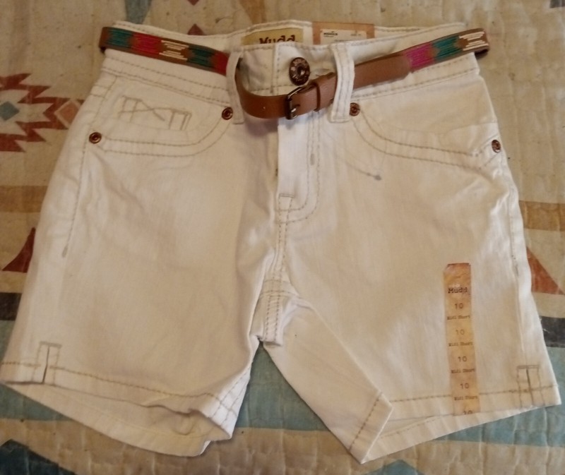 Girls Mudd Beige Shirts - Size 10 - Brand New With Tags