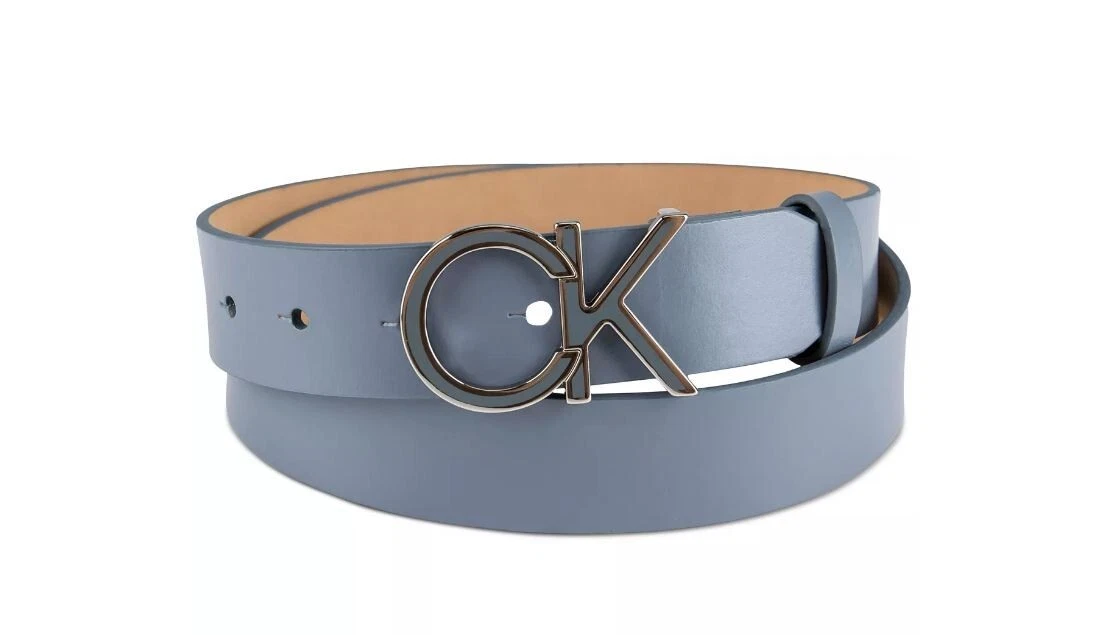 Calvin Klein Jeans Monogram Leather Belt