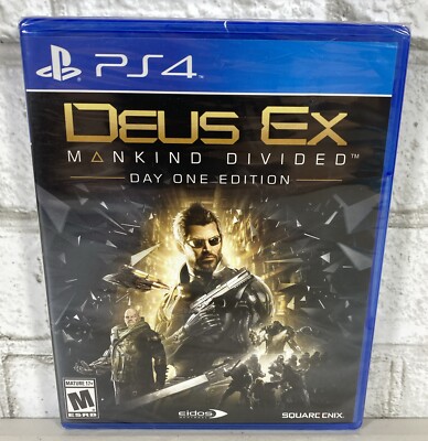 Deus Ex: Mankind Divided Day One Edition PS4 Brand New Game Special 2016