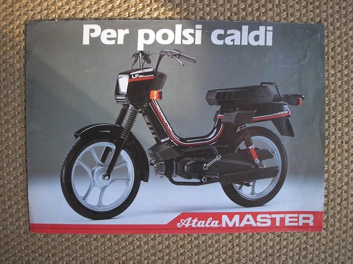 ATALA MASTER CICLOMOTORE SCHEDA TECNICA SALES BROCHURE PROSPEKT MOTO | eBay