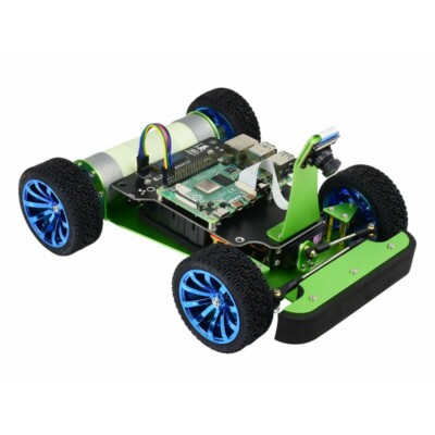 Waveshare PiRacer DonkeyCar AI Racing Robot Powered by Raspberry Pi 4 Self