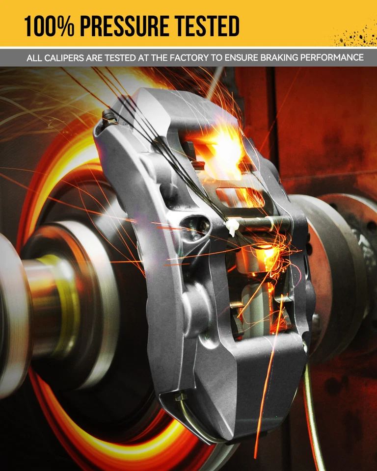 NEW 1x Front Right Disc Brake Caliper w/Bracket for Chevy Malibu S10 Camaro GMC - Image 4 of 4