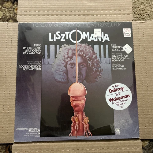 Rick Wakeman Roger Daltrey- Lisztomania 1975 A&M Original Sealed LP The Who