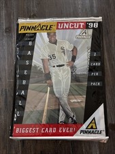 Pinnacle Chicago White Sox Frank Thomas HUGE 18x13 Uncut Baseball Card Unopened