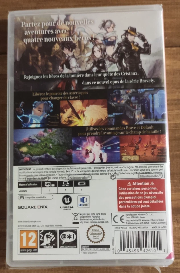Jeu Nintendo Switch Excellent état : Bravely Default II (2), photo 2 sur 4