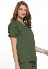 Olive Cherokee WW Originals Scrubs V Neck Top 4700 OLVW