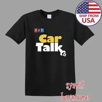 Car Talk NPR Show Men's Black Size S to 5XL