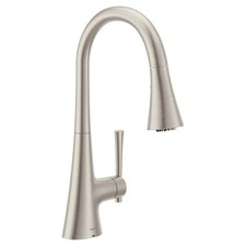 Moen Kurv F9126BL 3-in-1 Water Filtration Pulldown Faucet Matte Black