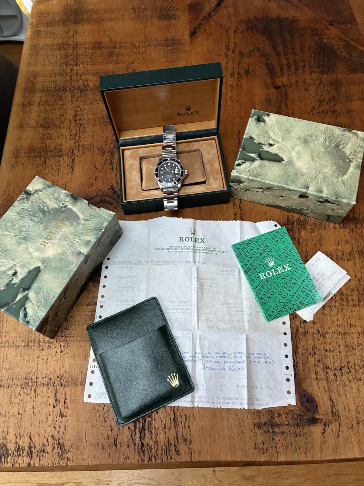 Rolex Submariner L series 16610 1989