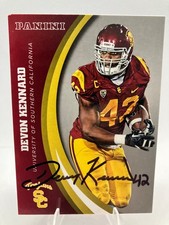 Devon Kennard Signed 2015 Panini Collegiate USC Card-#12-On Card Auto