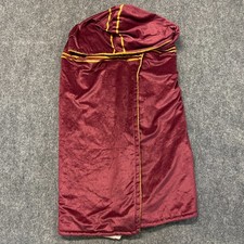Wizarding World Harry Potter 7 Costume Cardigan Robe Boys Red Fleece Lined