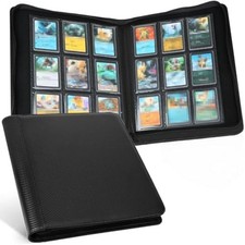 Toploader Binder, Holds 288 Toploaders 9 Pocket Top Loader Binders with Sleeves