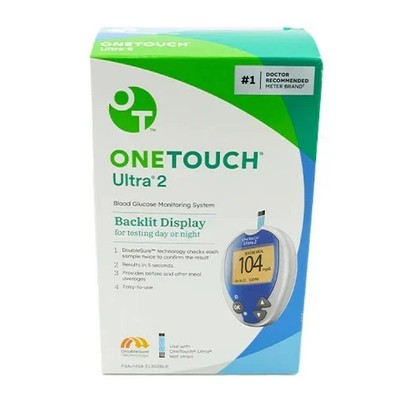OneTouch Ultra 2 Blood Glucose Meter Only New Sealed  February 2030