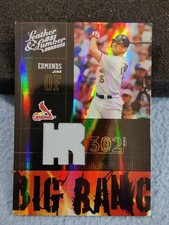 2005 LEATHER & LUMBER JIM EDMONDS BIG BANG JERSEY PATCH 146/250 CARDINALS