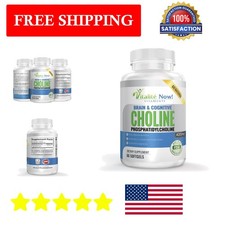 High Potency Choline Phosphatidylcholine 420mg Softgels for Brain & Liver