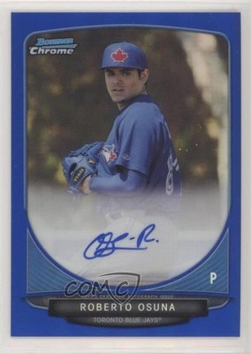2013 Bowman Chrome Prospects Blue Refractor /150 Roberto Osuna #BCA-RO Auto a2v