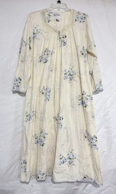 Aria Y2K M Yellow Maxi Floral Lace Satin Trim Nightgown Prairie Cottagecore