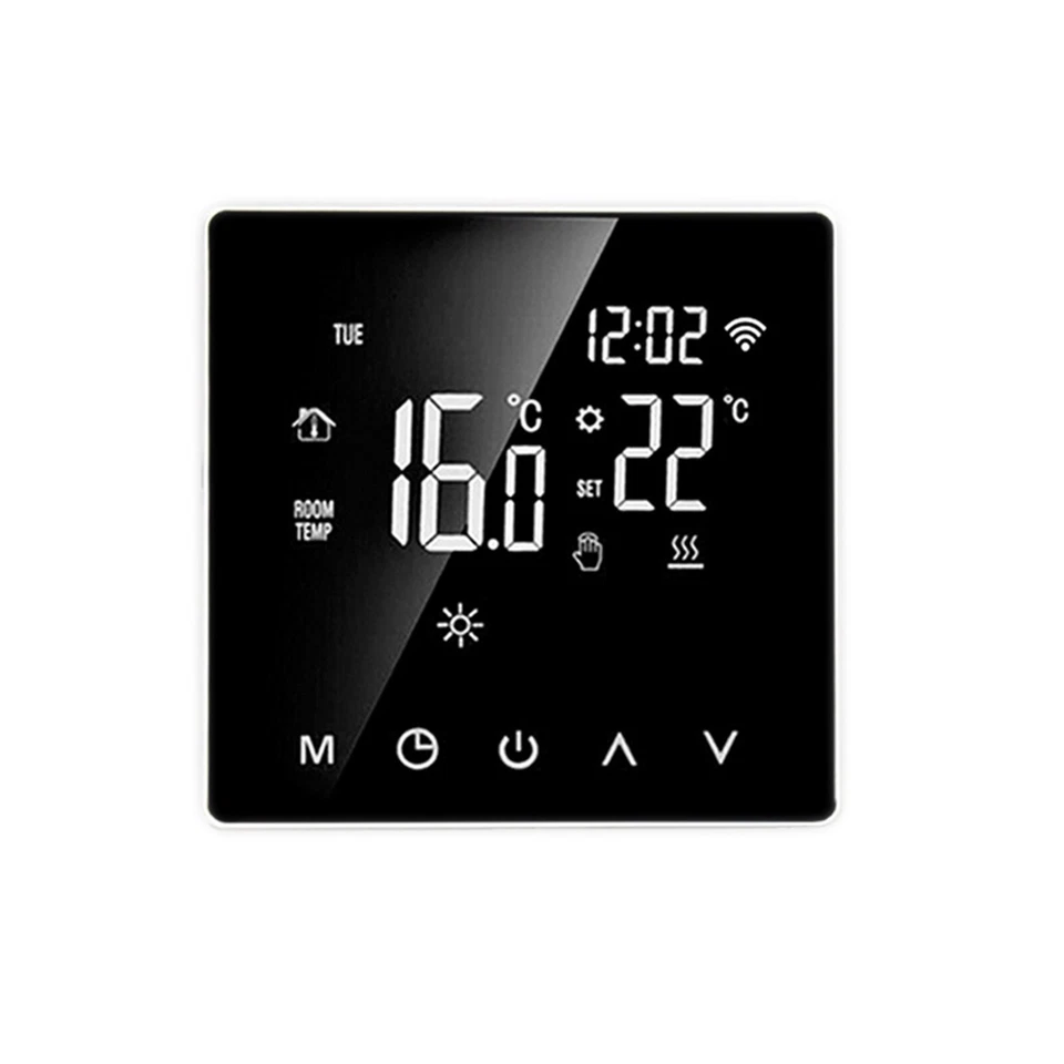 Wireless WiFi Home Room Sensor App Control Smart Digital Thermostat Programmable - Image 2 of 4