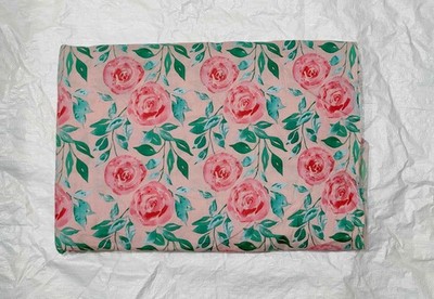 Indian Handmade Multi Floral Printed Dressmaking, Sewing Running Fabric 5 Yards