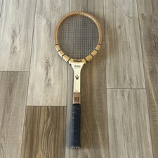 Vintage Wilson Jack Kramer Autograph Wood Tennis Raquet 4 3/8 Grip Light