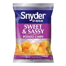 Snyder Of Berlin Sweet & Sassy Potato Chips 7...