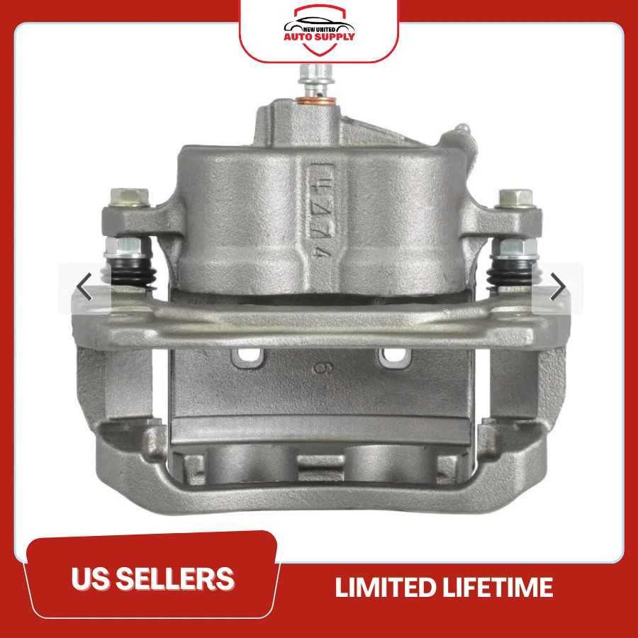 Pinza de freno delantera izquierda con soporte para Ford F-150, Ranger, Explorer Foto 3 de 4