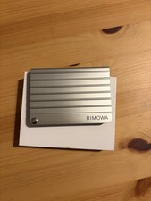 Rimowa Card Holder - Silver Aluminum Color LIMITED 100 AUTHENTIC