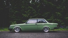 Car Tuning Volvo Green Sports Car 11x17 Poster