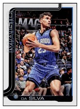 Tristan da Silva 2025-26 Topps #93 Orlando Magic NBA *315