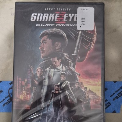 Skydance Snake Eyes G.I. Joe Origins Widescreen DVD Action Henry Golding